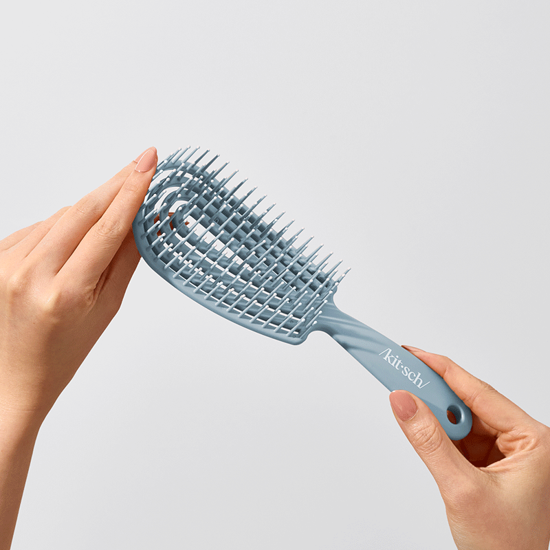 KITSCH: Detangling Flexi Brush - Haze Blue