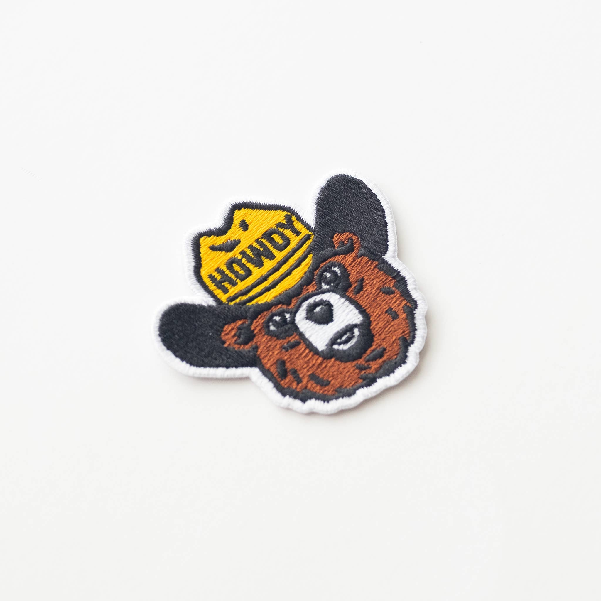 Union Made: Howdy the Bear Embroidered Iron on Patch