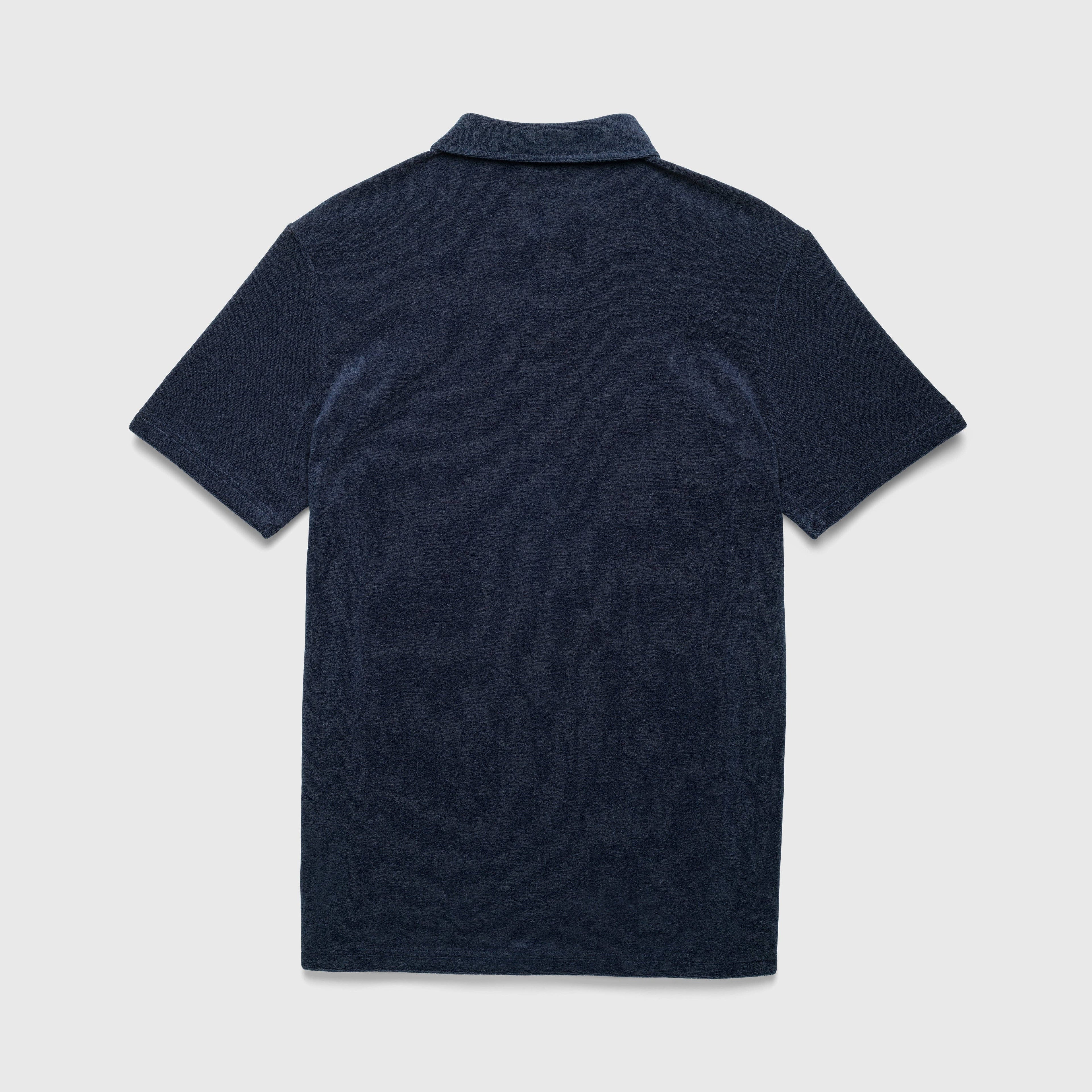 Surfside Supply: Ryan S/S Terry Polo - Navy Blazer