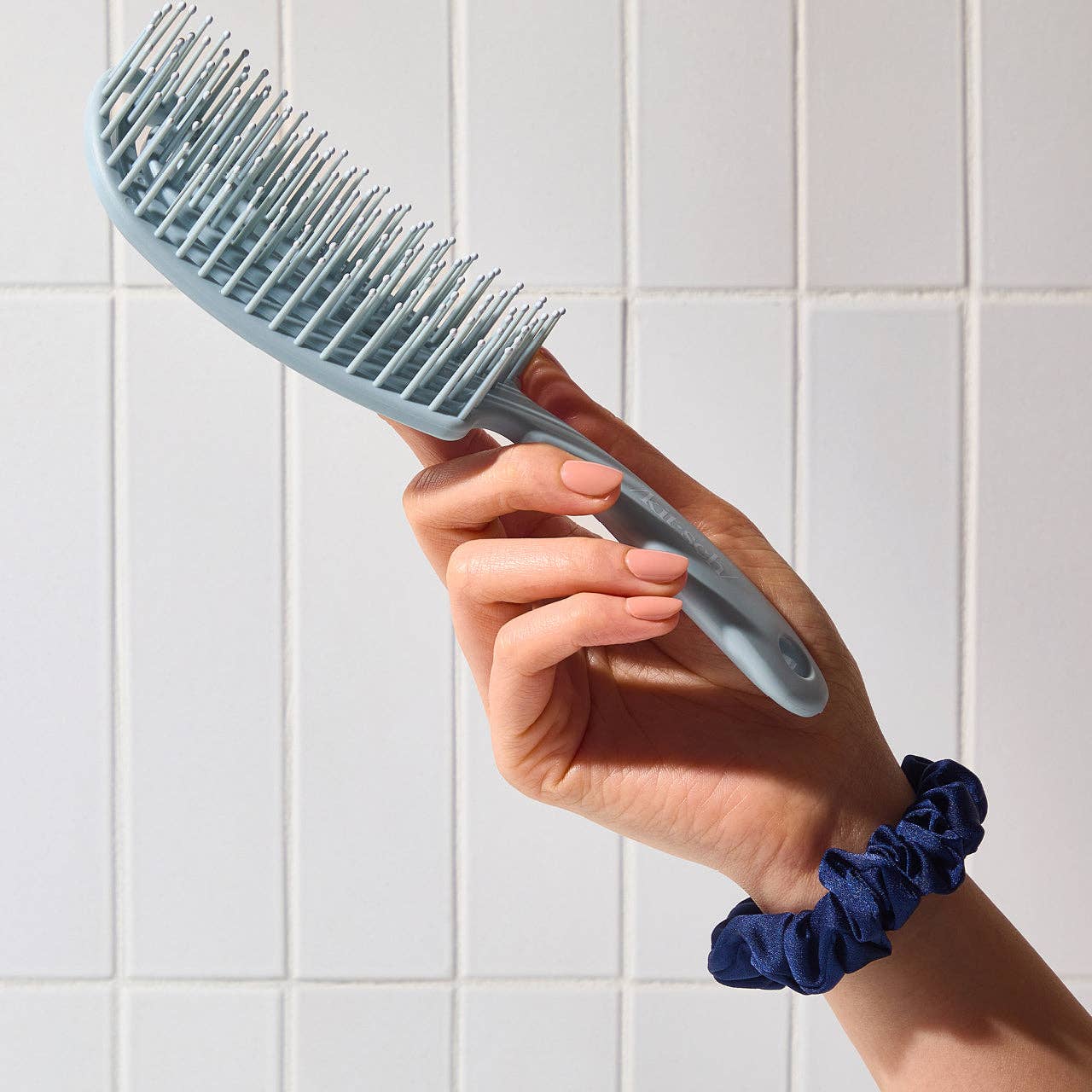 KITSCH: Detangling Flexi Brush - Haze Blue