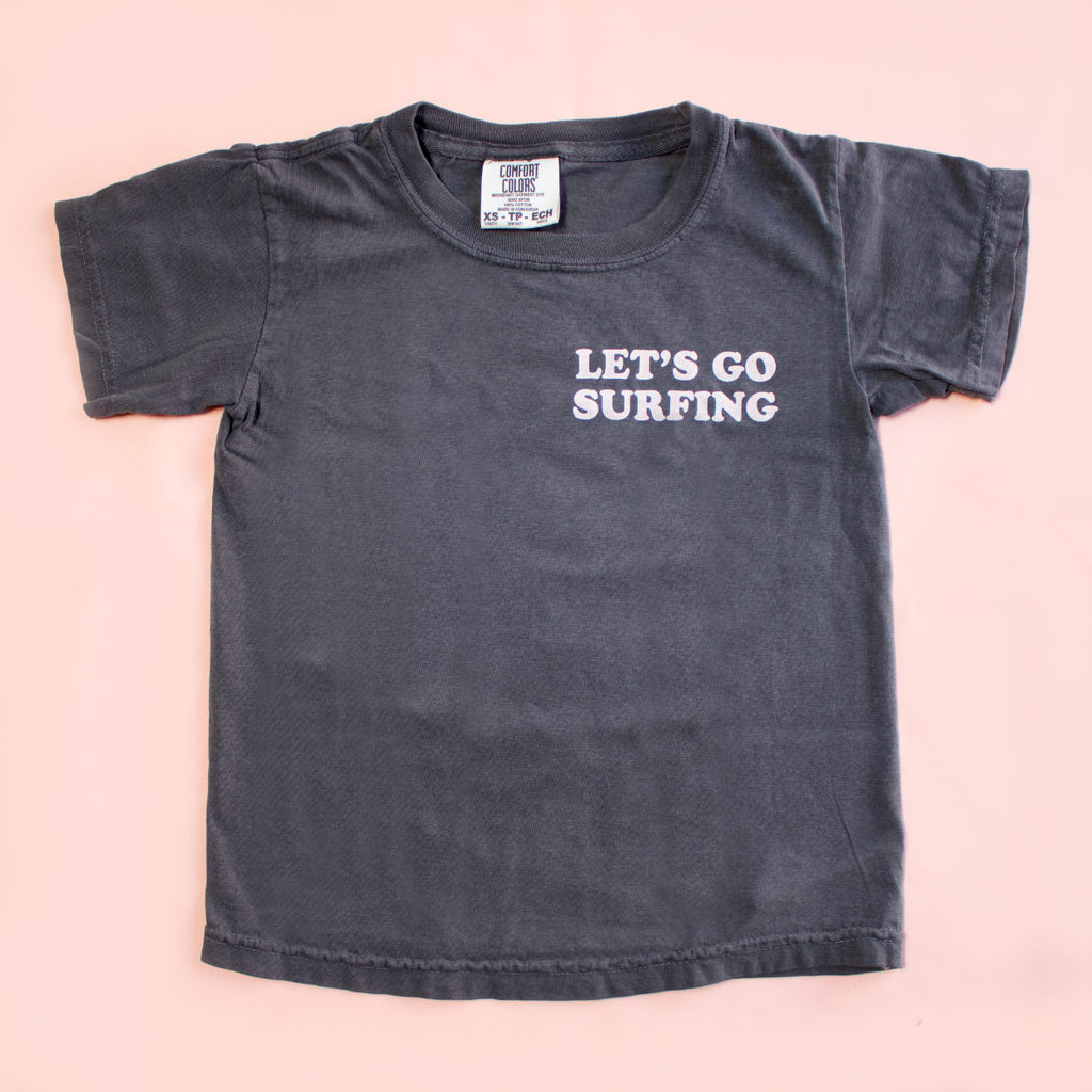 All Swell Surf: Let's Go Surfing Youth Tee