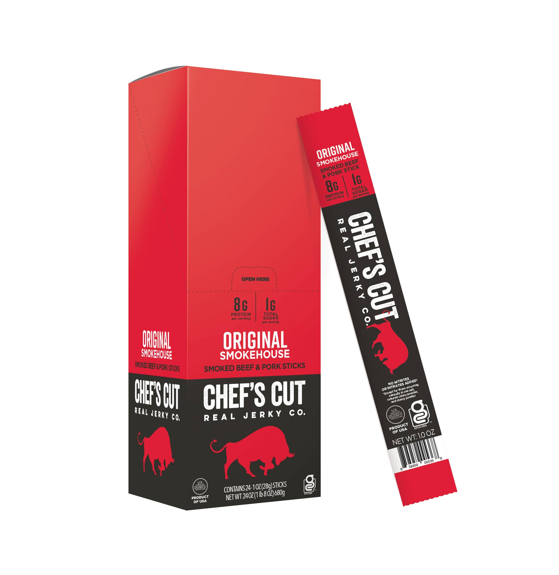 KRAVE: Original Smokehouse Smoked Beef & Pork Sticks