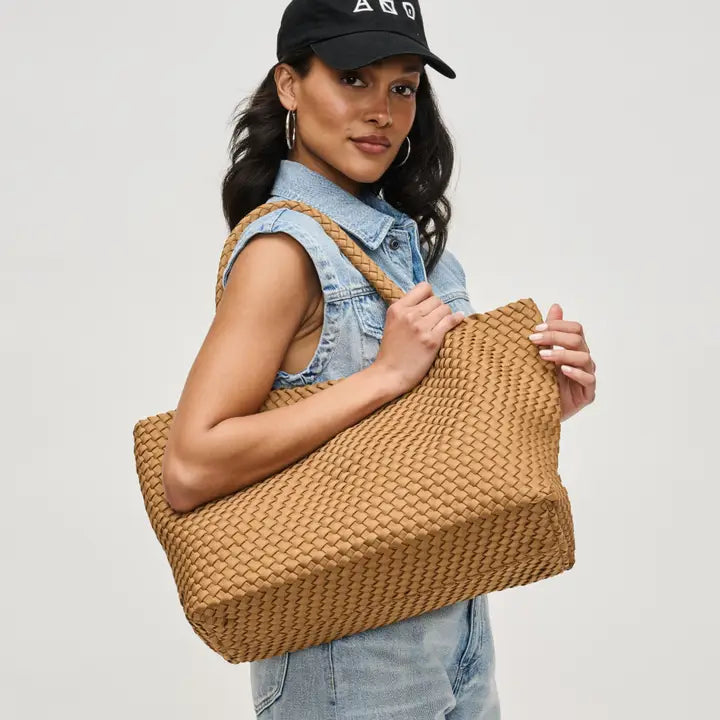 Sol & Selene: Sky's The Limit - Large Woven Neoprene Tote