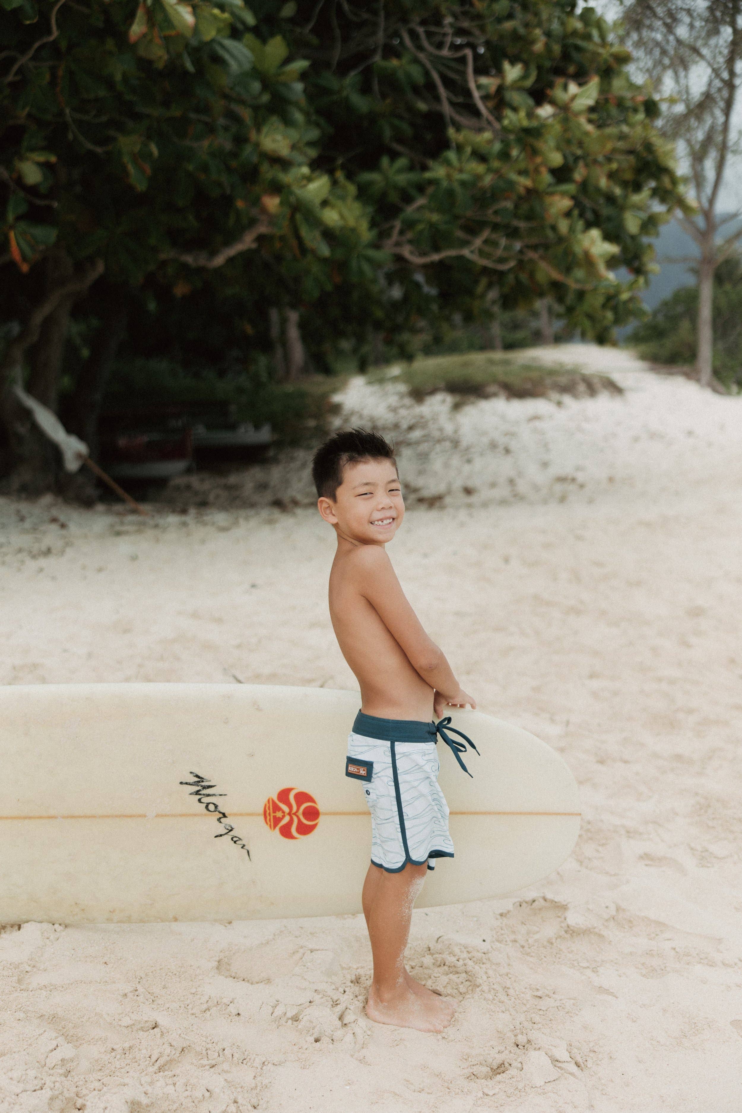REIGN + Skye Little Boy's Boardshorts (Make Waves)