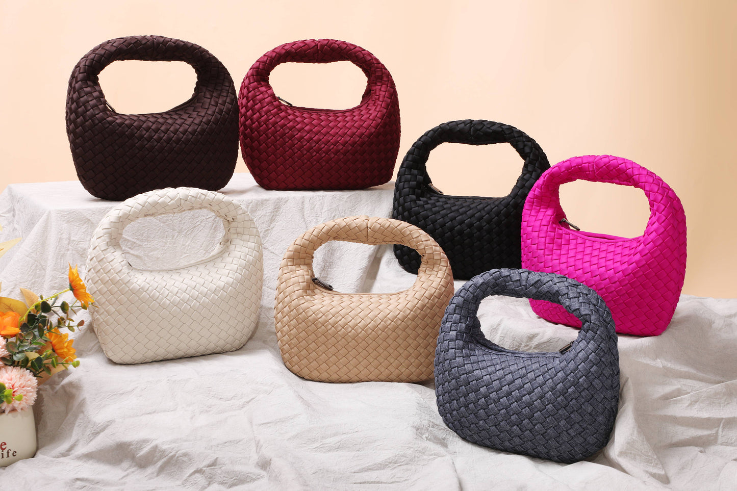 Sol & Selene: Dare to Dream - Small Woven Neoprene Clutch