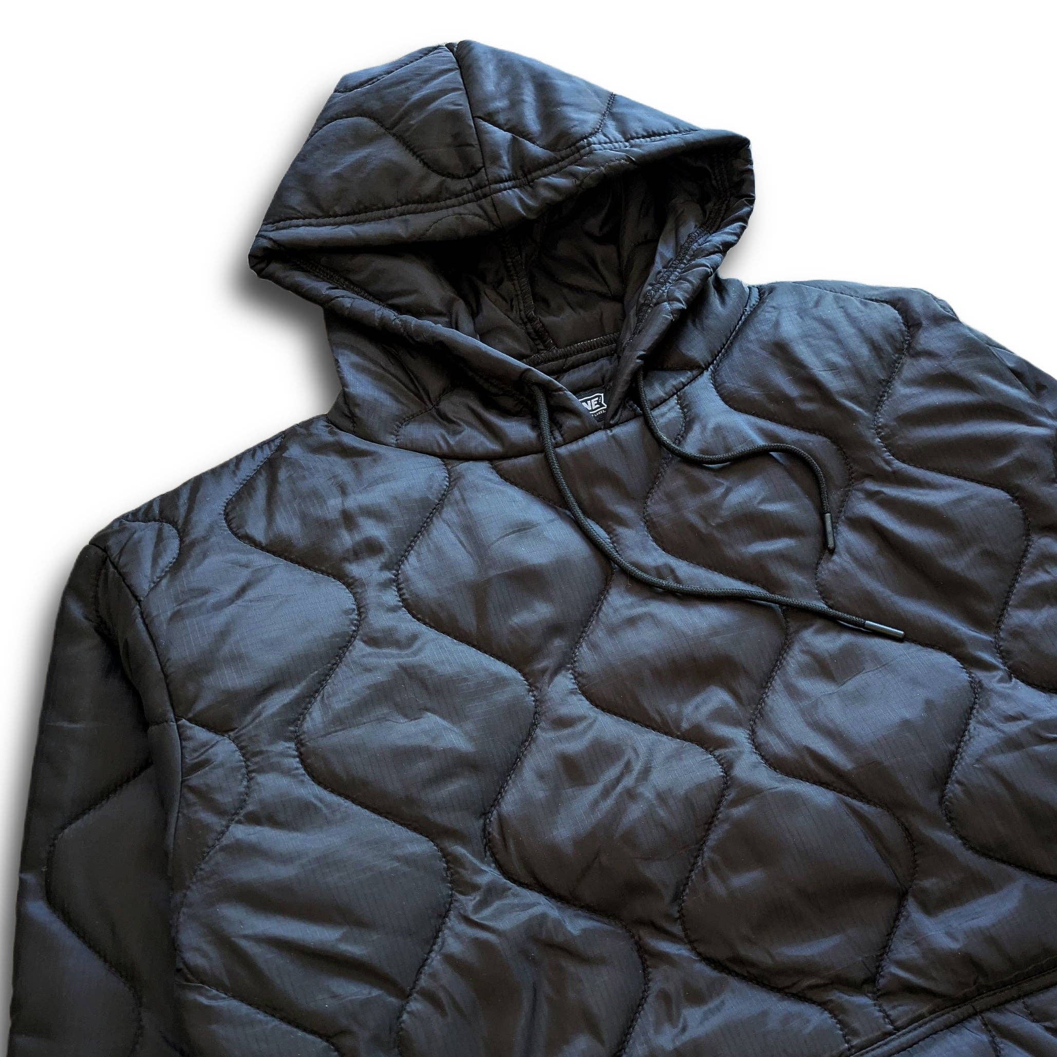 FaultLine395 Sherwin Puff Hoodie (Black)
