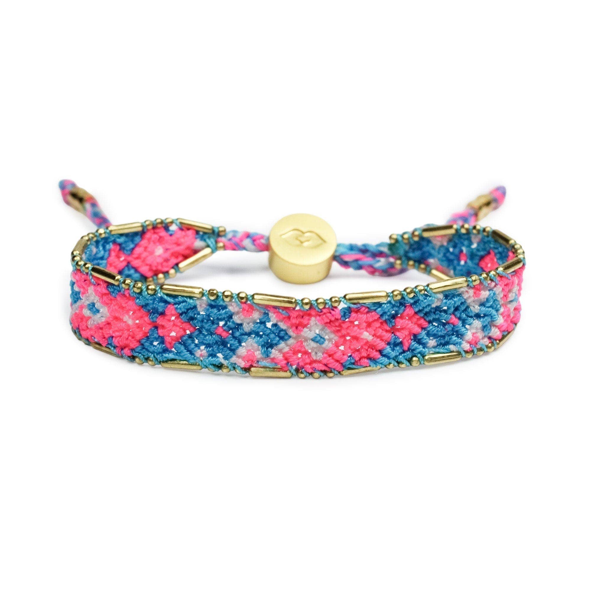 Love Is Project Bali Friendship Bracelet (Electric Love)