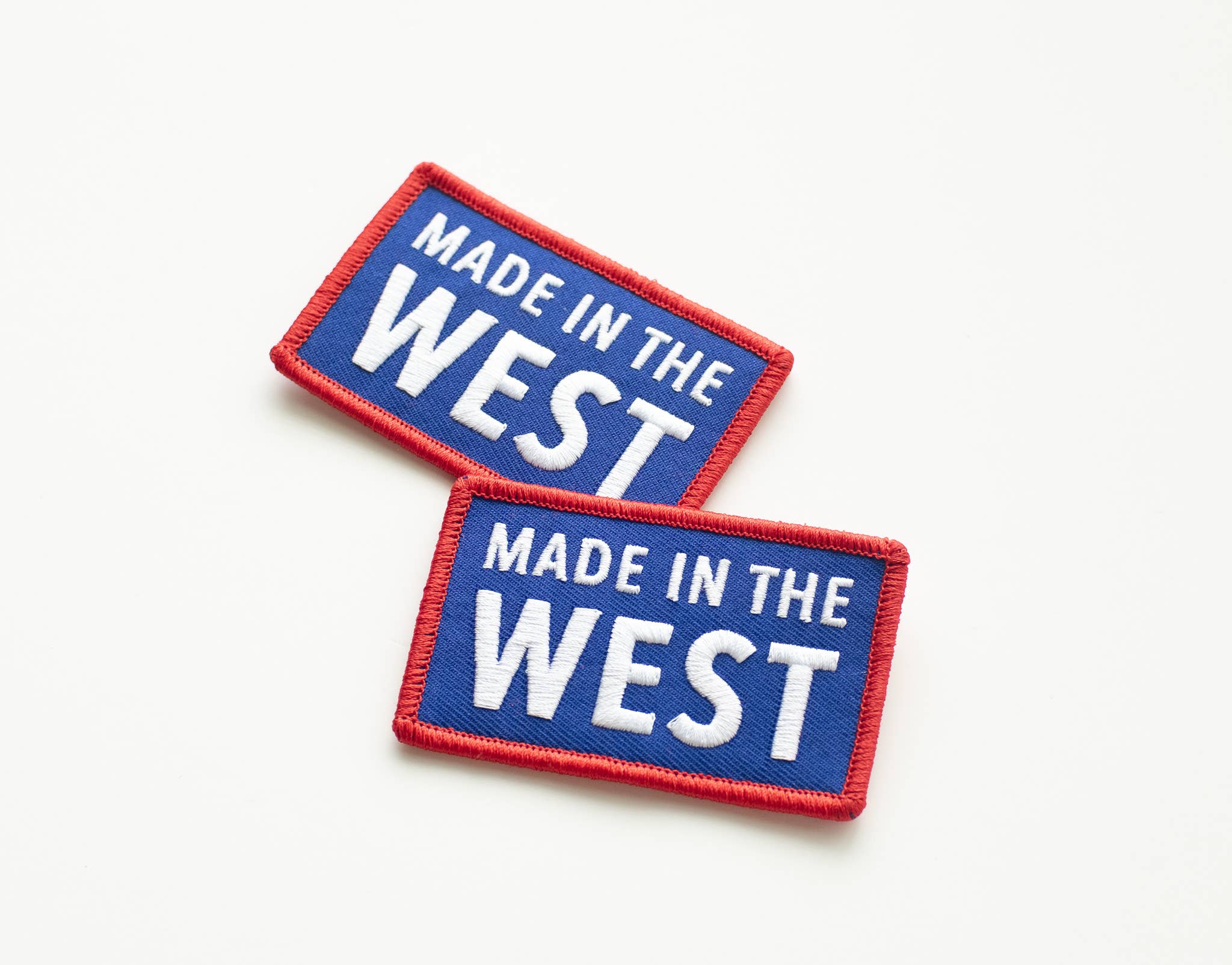 Union Made: Made In The West Embroidered Iron on Patch