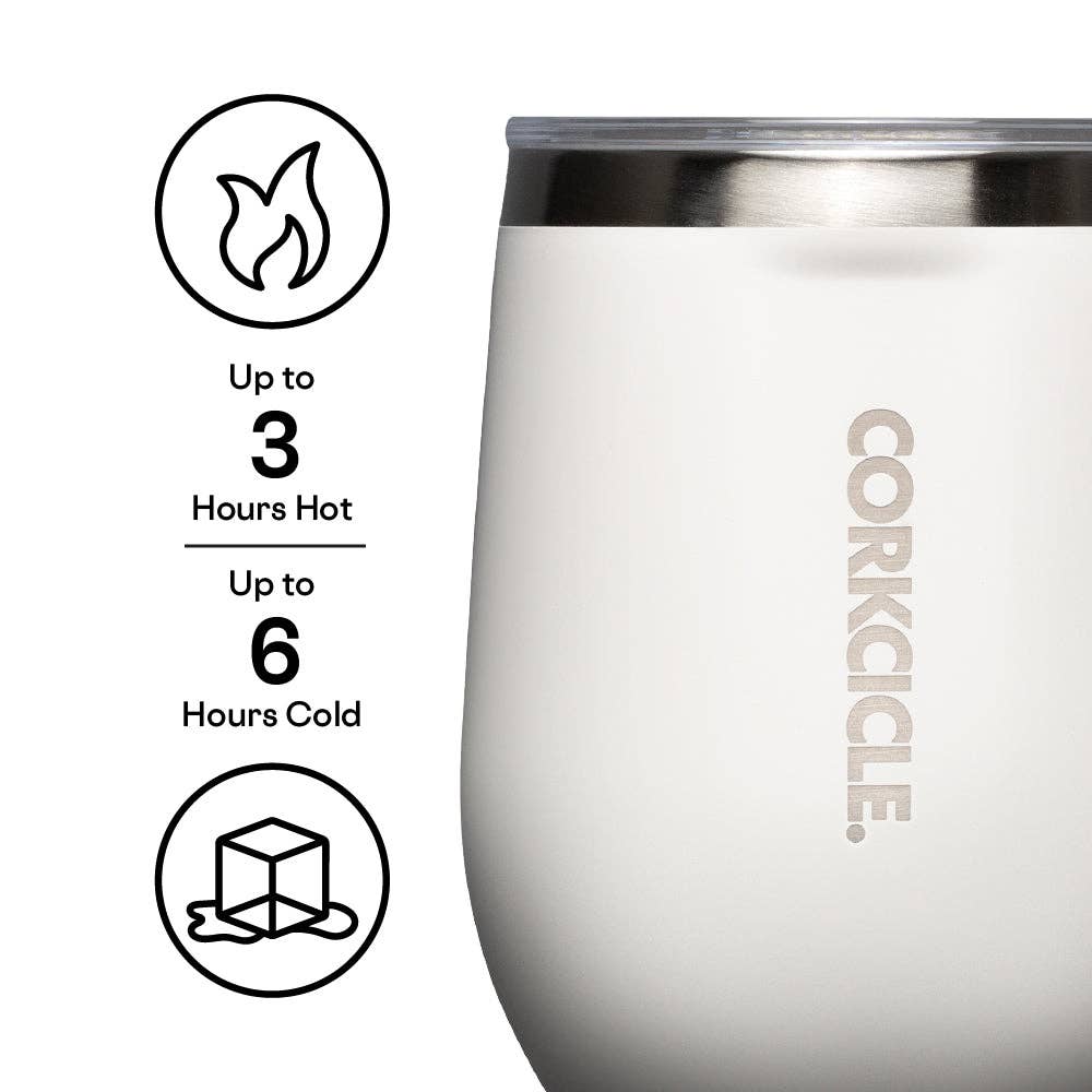Corkcicle: Stemless - 12oz Oat Milk