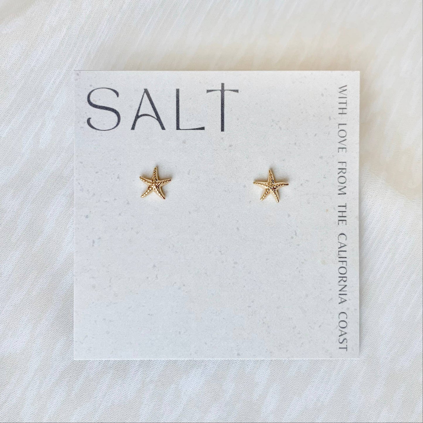 SALT by Sarah Curtis: Starfish Studs