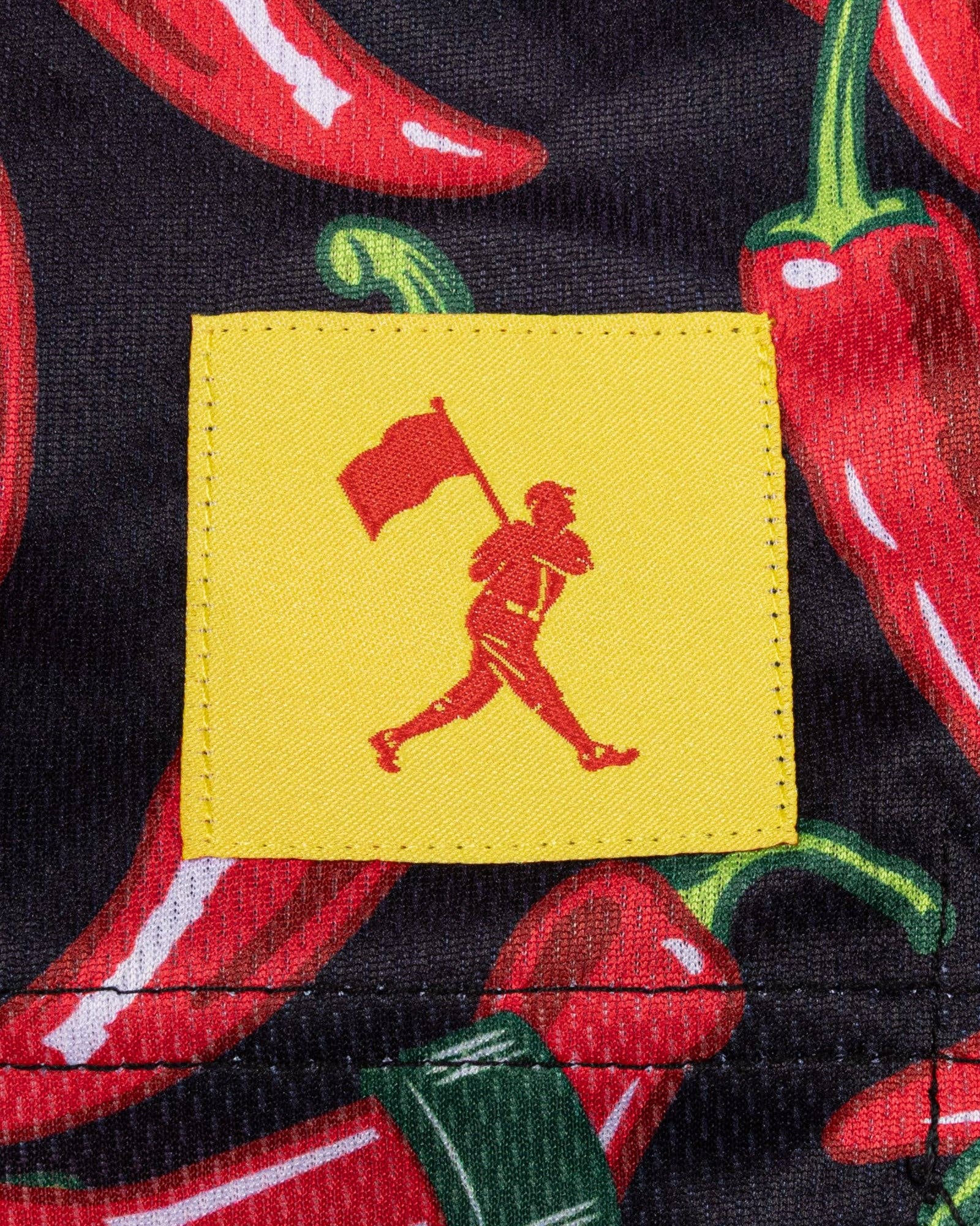 Baseballism: High Heat Hot Sauce Diamond Air Mesh Shorts - Youth