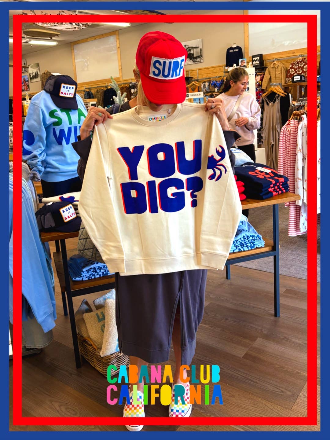 Cabana Club California: You Dig? Crabby Crewneck
