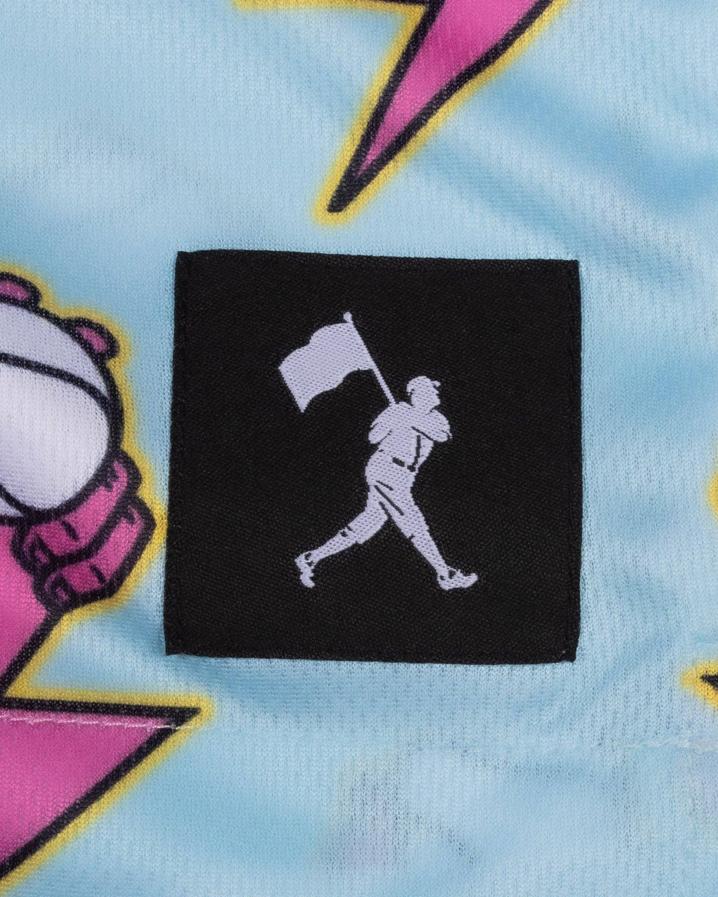 Baseballism: Electric Arms Diamond Air Mesh Shorts (Blue) - Youth