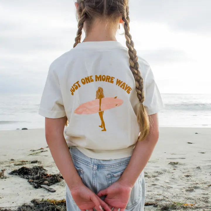 All Swell Surf: Just One More Wave Youth Tee