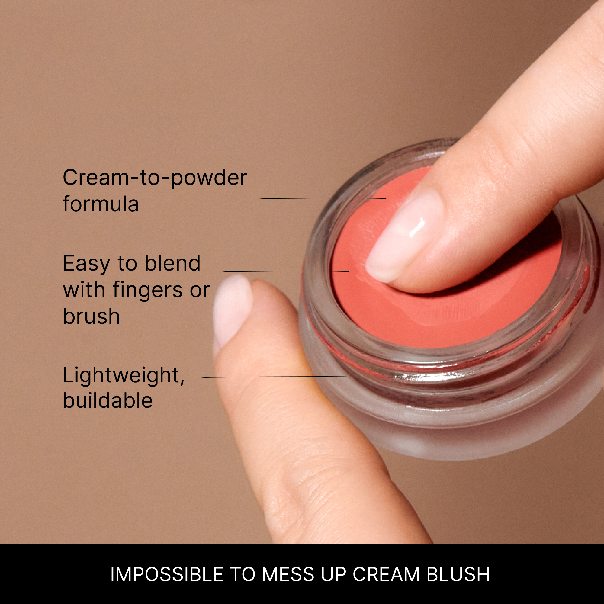 Minori Cream Blush (Scarlet)