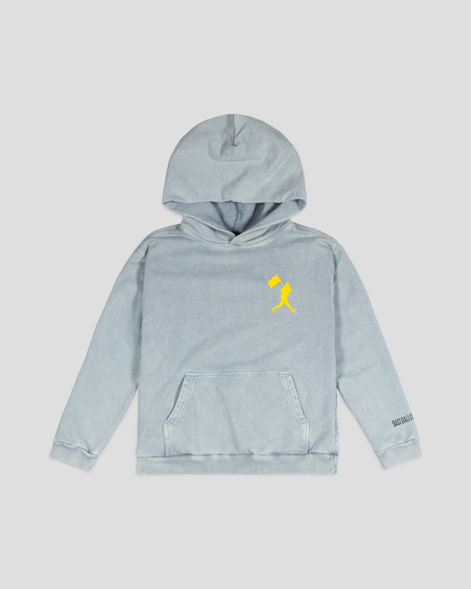 Baseballism: Happy Place Hoodie (Charcoal) - Youth