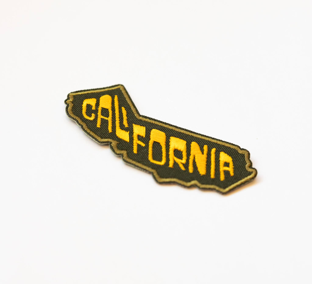 Union Made: California State Embroidered Iron on Patch