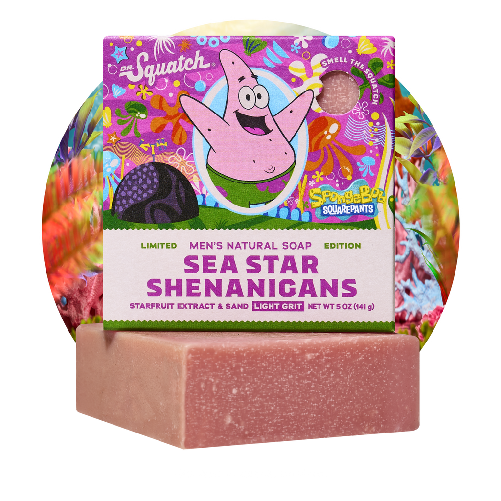 Dr. Squatch: Sea Star Shenanigans Bar Soap