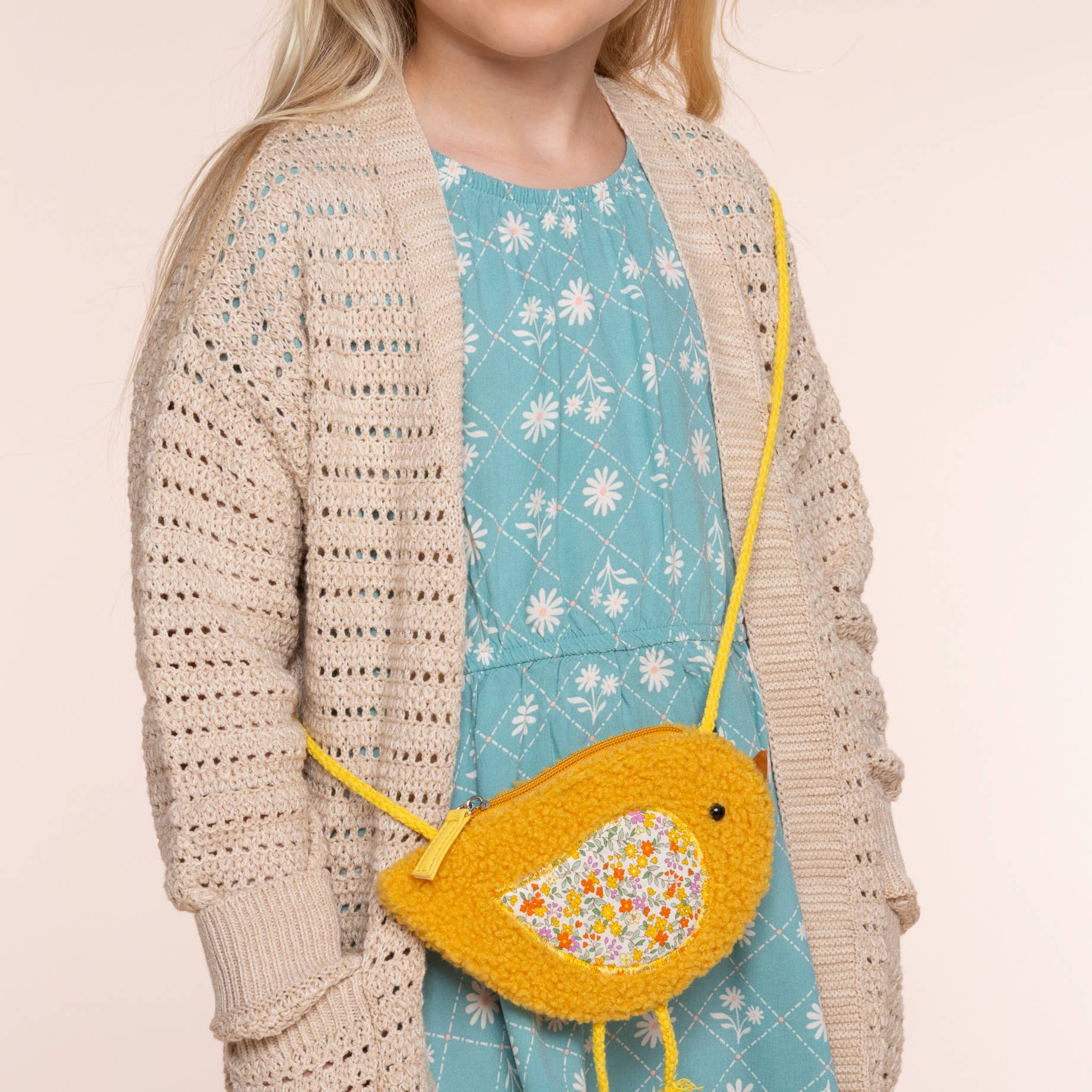 Peppercorn Kids: Kids Bird Chick Plush Crossbody Purse