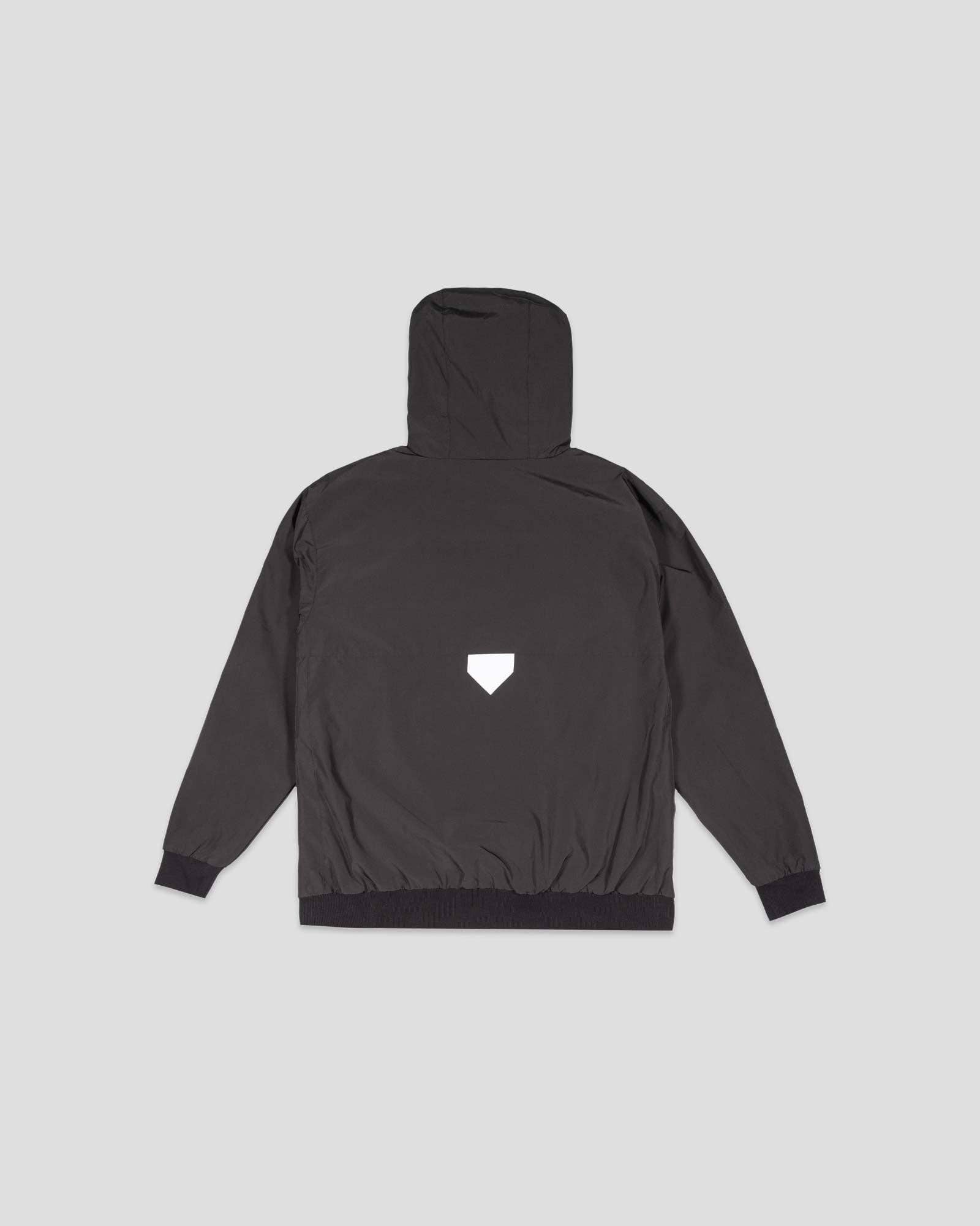 Baseballism: Shutout Retro Windbreaker (Black) - Youth