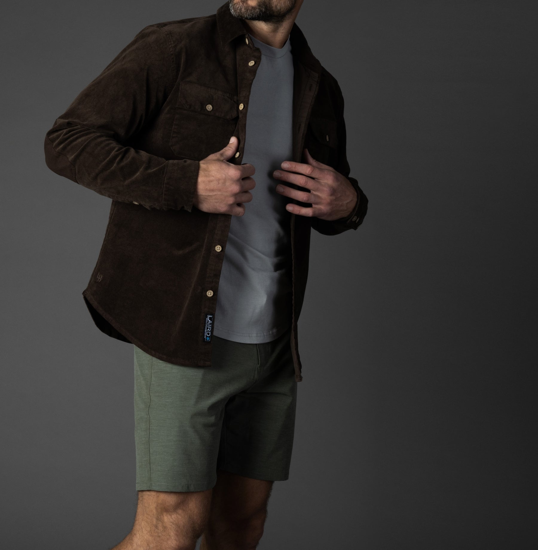LAIRD Corduroy Shirt (the SHACKET) - LAIRD
