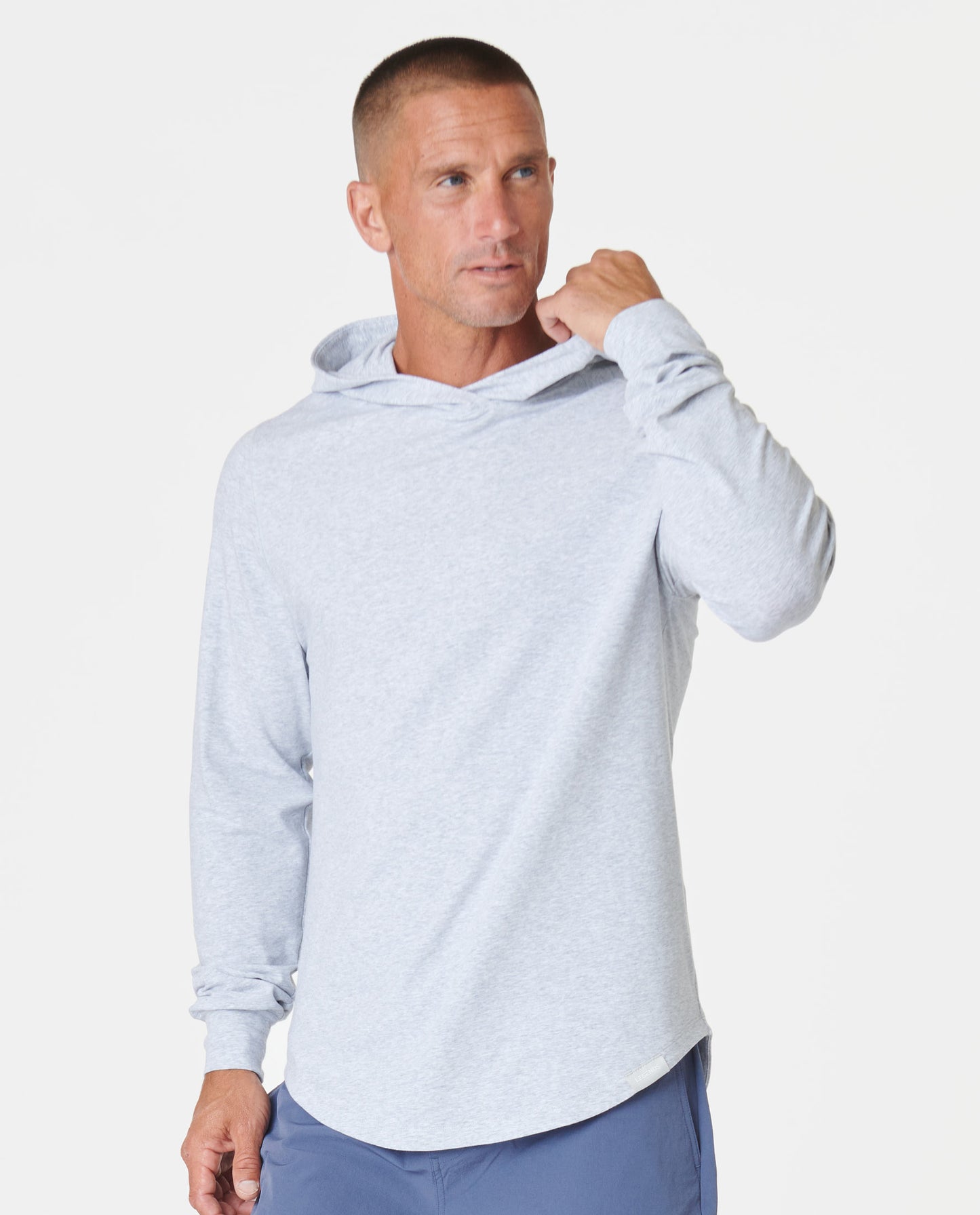LEGENDS: Men's Aviation Hooded LS Tee