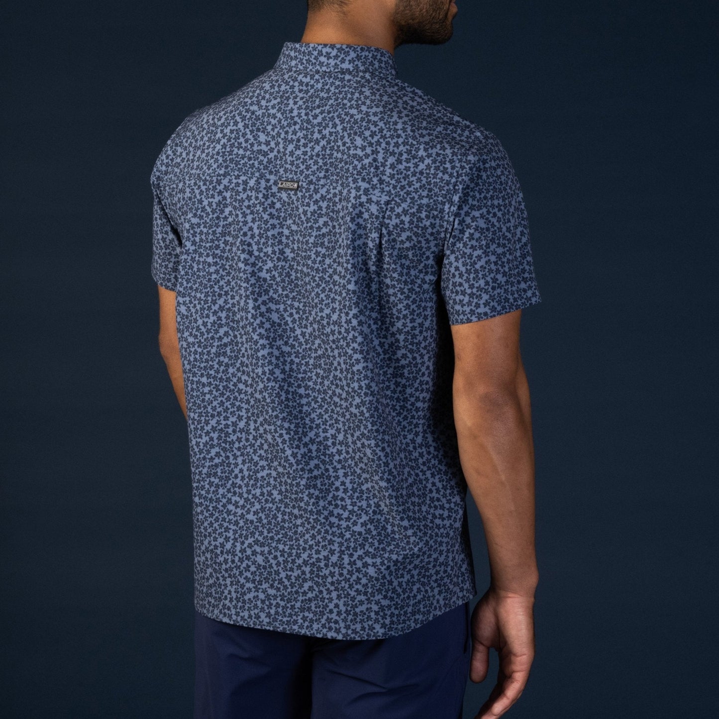 LAIRD: Men's Harbour Button Down Short Sleeve Shirt