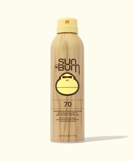 Sun Bum: Original SPF 70 Sunscreen Spray 6 Oz