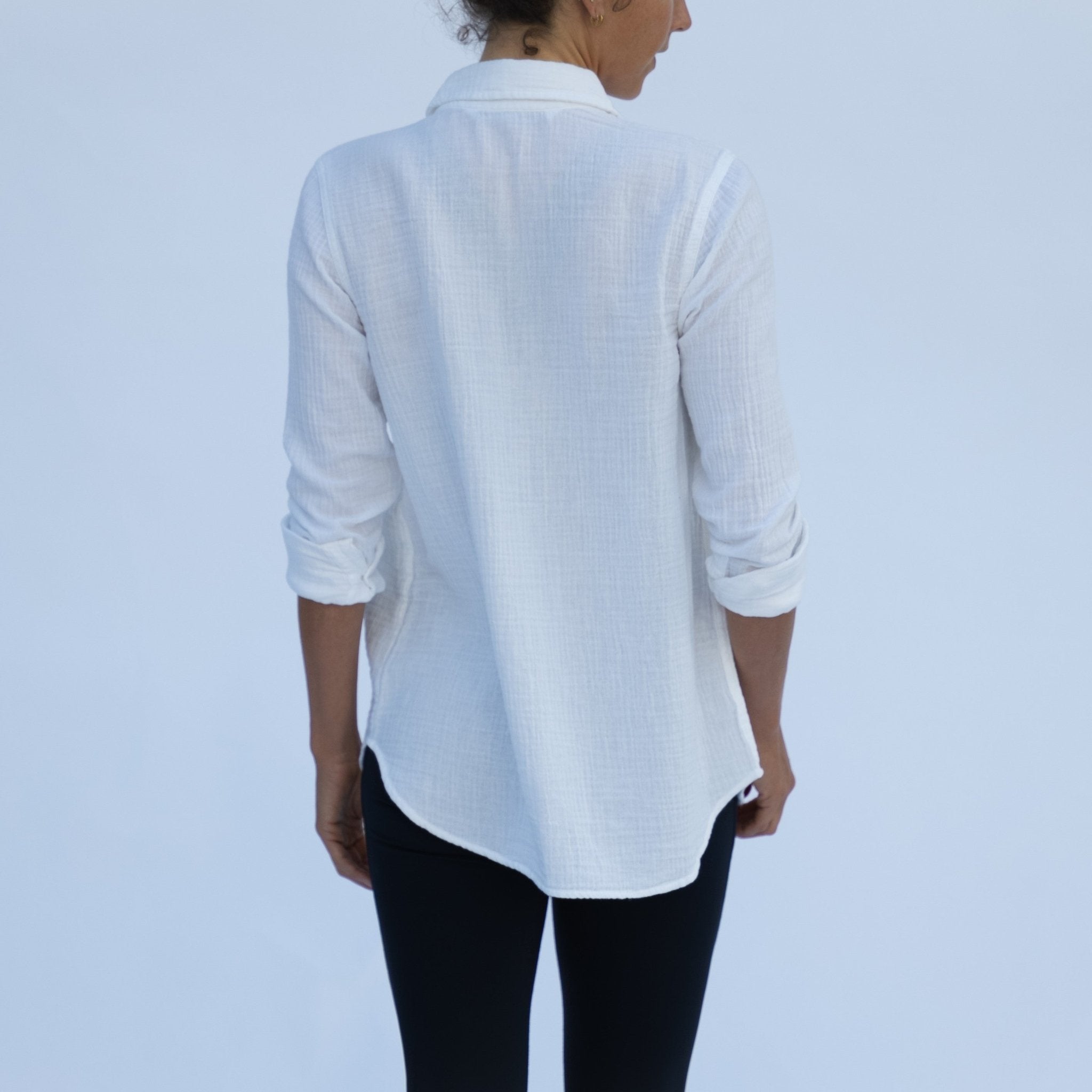 Women's Double Gauze Button Down - LAIRD