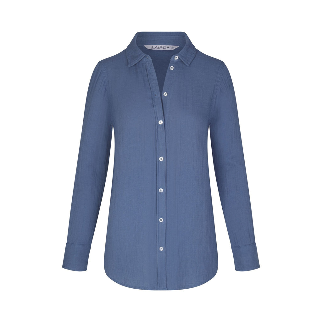 Women's Double Gauze Button Down - LAIRD