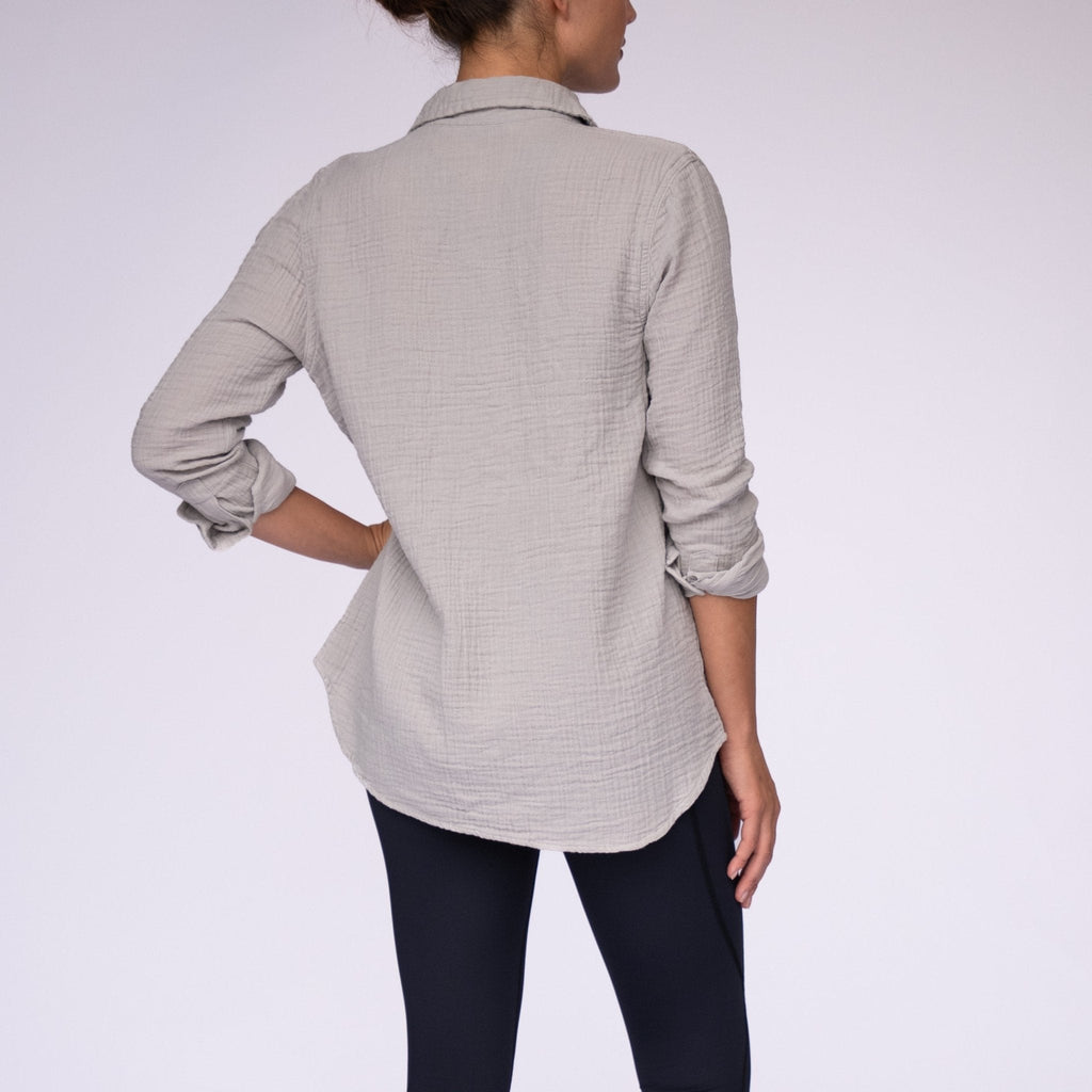 Women's Double Gauze Button Down - LAIRD